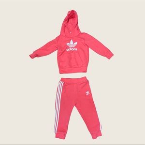 2 piece toddler adidas set